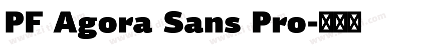 PF Agora Sans Pro字体转换